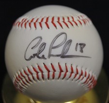 COLE ROEDERER Signed Baseball Chicago Cubs PSA/DNA