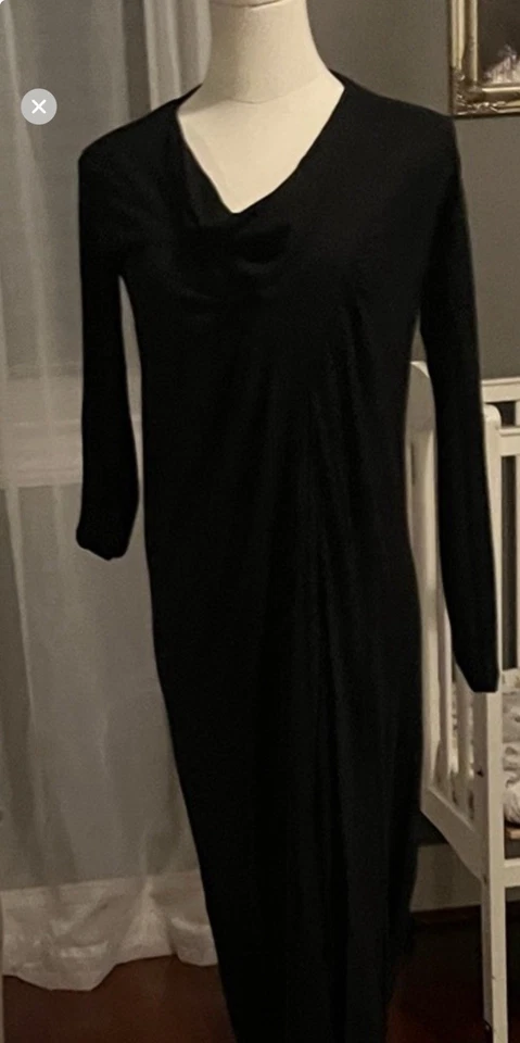 Vestido midi de lana manga larga Rick Owens Lilies talla aprox. Lirios M/L nuevos con etiquetas Foto 3 de 4