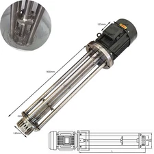 WRL-140 High Shear Homogenizer Emulsifying Machine Mixer 220V 7.5KW 2900r/min