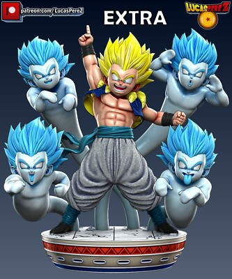 pvc figura 20 cm dragon ball gotenks gotrunks e - Acheter Figurines de mangas et d'anime sur todocoleccion