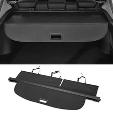 Retractable Cargo Cover for Jeep Cherokee Rear Trunk Parcel Shelf Gloss Black