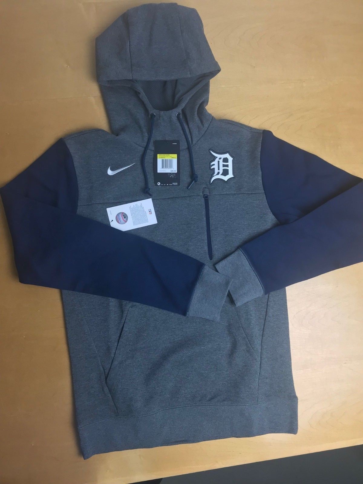 nike navy blue pullover hoodie