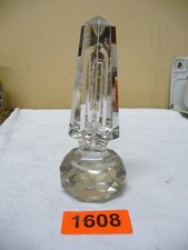 1608.    Alter Thermometer Glas Obelisk ohne Thermometer