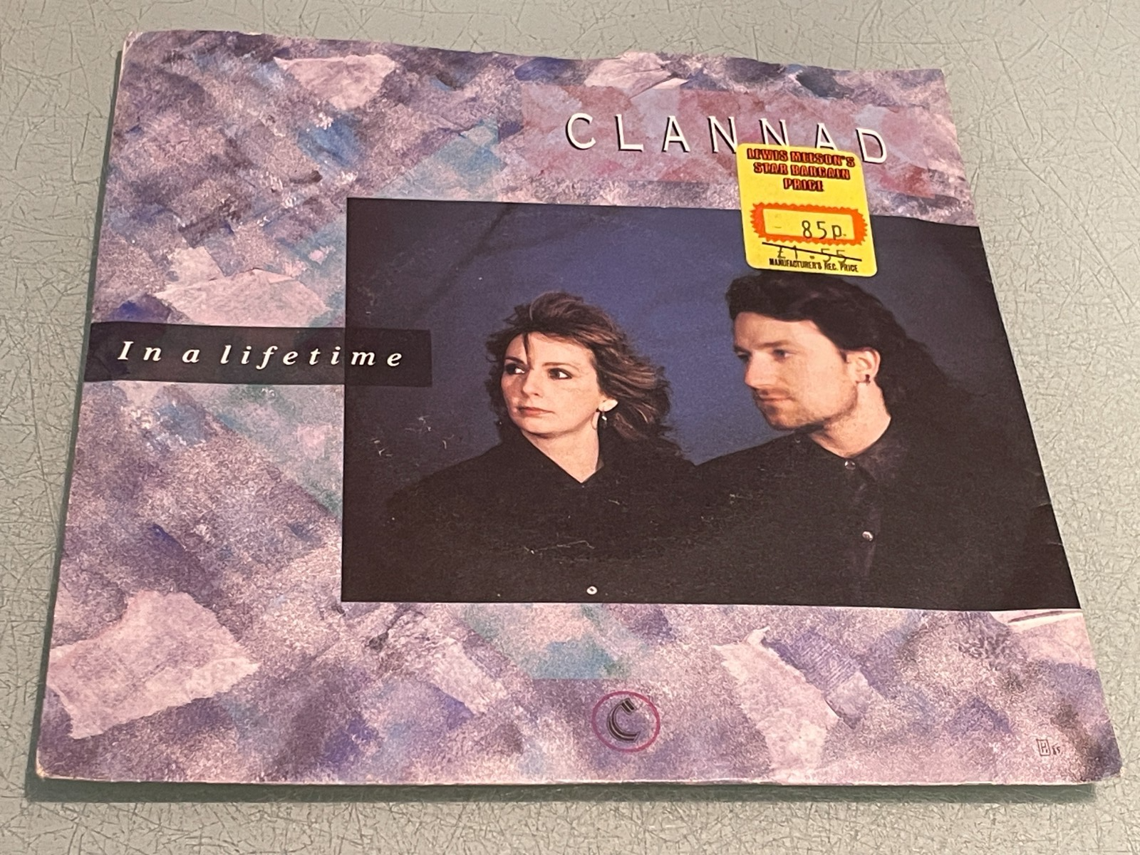 Clannad - In a Lifetime - Indoor - Vinyl Record 7"" Single - 1985 RCA/Ariola