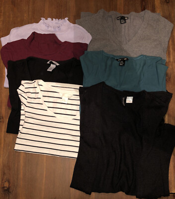 H&M XS 7teiliges Damen Oberteile Set