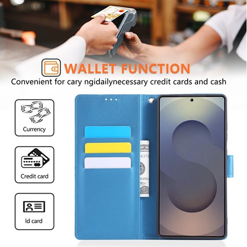 For Samsung Galaxy S25 Ultra|+ S25Edge S24 FE-S22 Rose Emboss Leather Flip Case - 第 27/43 張圖片