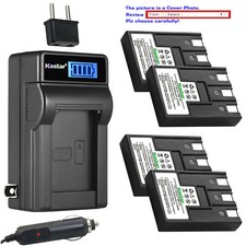 Kastar Battery LCD AC Charger for NB-3LH Canon Digital IXUS 750, IXUS I, IXUS i5