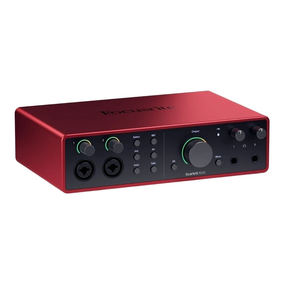 Focusrite Scarlett 16i16 4G 4th Gen USB Audio Interface with 16 In and 16 Out - Image 2 of 4