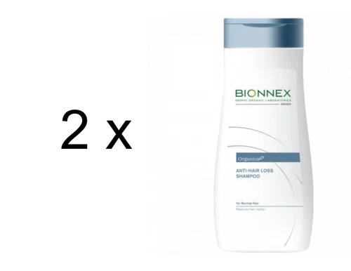 2 x Bionnex Organica Anti - Hair Loss Shampoo 300ml / 10.1 fl oz for normal hair