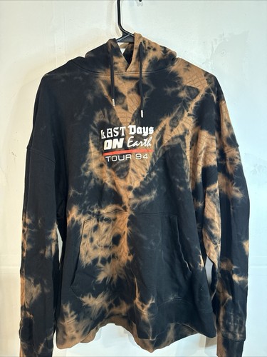 TOP MAN last Days On Earth Tour 94 Hoodie Tie Dyed Size M - Picture 3 of 9