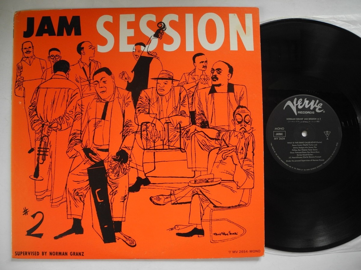 Norman Granz Jam Session # 2 LP Japan Re MV 265 NM BARNEY KESSEL