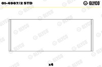 Glyco Pleuellager FüR Fiat 500 312_ 0.9 312 Alfa Romeo Mito 955 Ypsilon