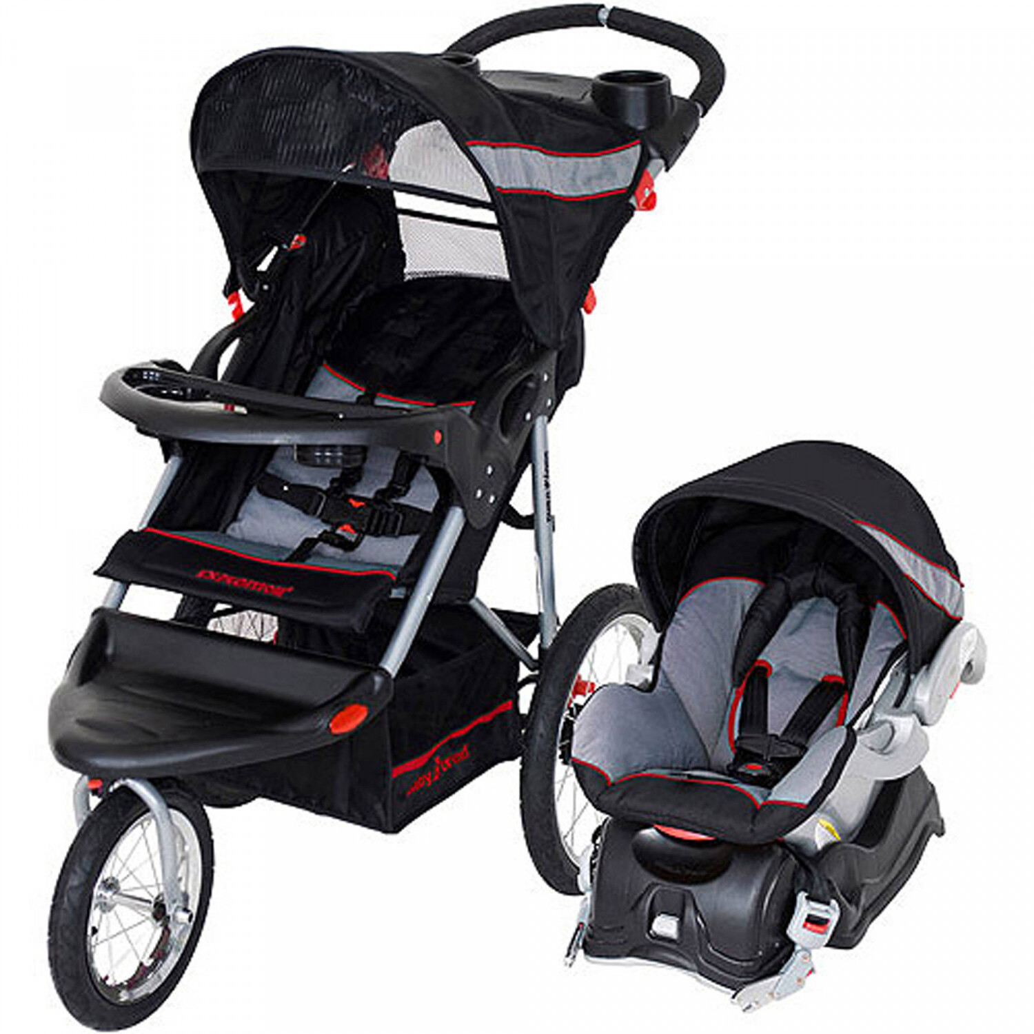 bebe love triple stroller