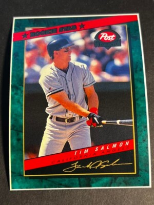 Box 11: 1994 Post Collection BORDERED OVERSIZE PROOF Tim Salmon Angels