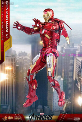 Hot Toys Mms500d27 1/6 The Avengers Iron Man Mark 7 Vii Diecast