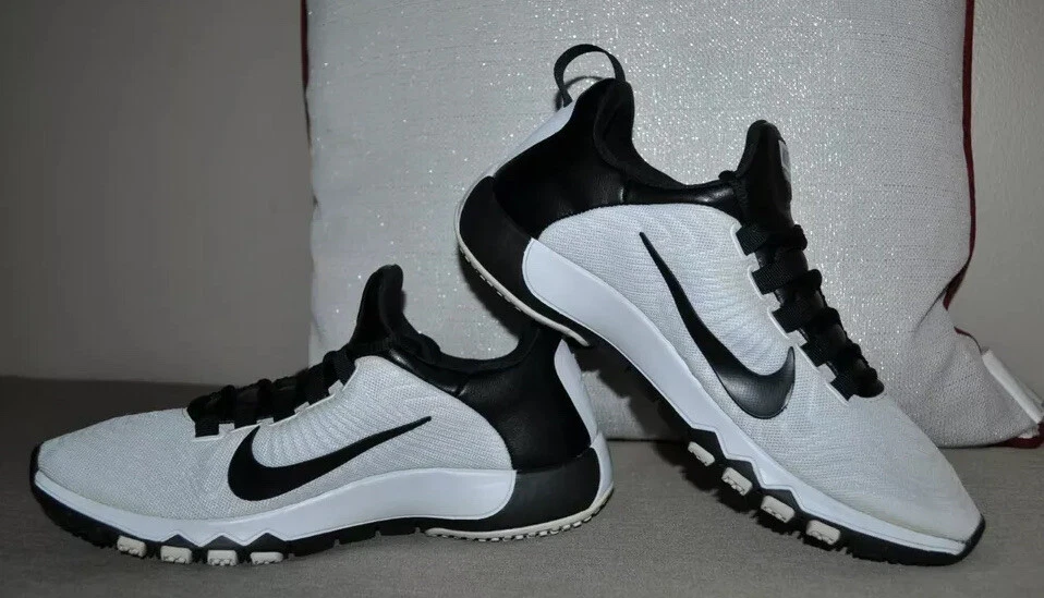 aritmetik Picasso flåde Nike Free Trainer 5.0 White &amp; Black Running Shoes Sneakers Size 7.5 |  eBay