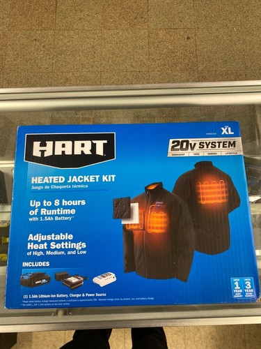HART TOOL HAHJ01XLB HEATED JACKET KIT 