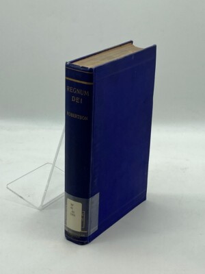 Regnum Dei Eight Lectures on the Kingdom of God in the History of Christian