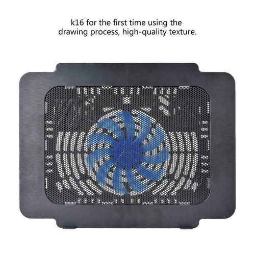 Laptop Cooling Fan 14in Bracket Laptop Cooler Notebook Radiator Ergonomic Design