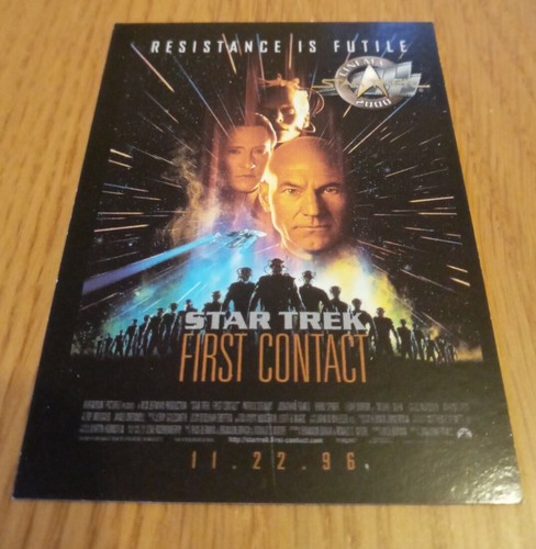 STAR TREK CINEMA 2000 TRADING CARD CHASE SETS X 4 BY SKYBOX 2000 COLLECTION. - Picture 11 of 12