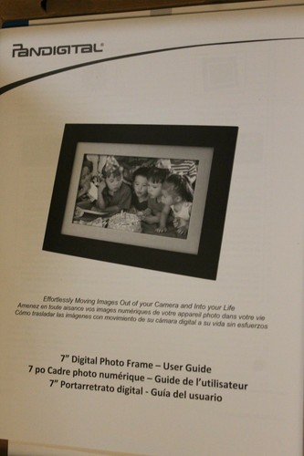 Pandigital Digital Photo Frame 4000 Images 512 MB Remote 7" LCD Screen A7 - Picture 5 of 8