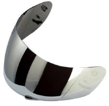 Visier silber verspiegelt Ersatzvisier für Motorradhelm mit Sonnenblende V-917VS