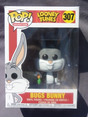 BUGS BUNNY Pop Funko Nr. 307 Figur Hase LOONEY TUNES Cartoon + BOX 