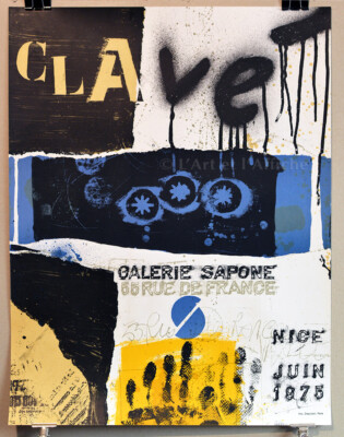 Affiche Originale CLAVE ART EXPO New York - 65x50 Cm - Très Bon état