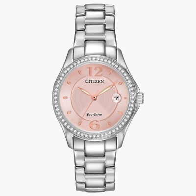 Citizen silhouette crystal silver tone stainless steel watch Silhouette+Crystal.webp?u=  main image 3