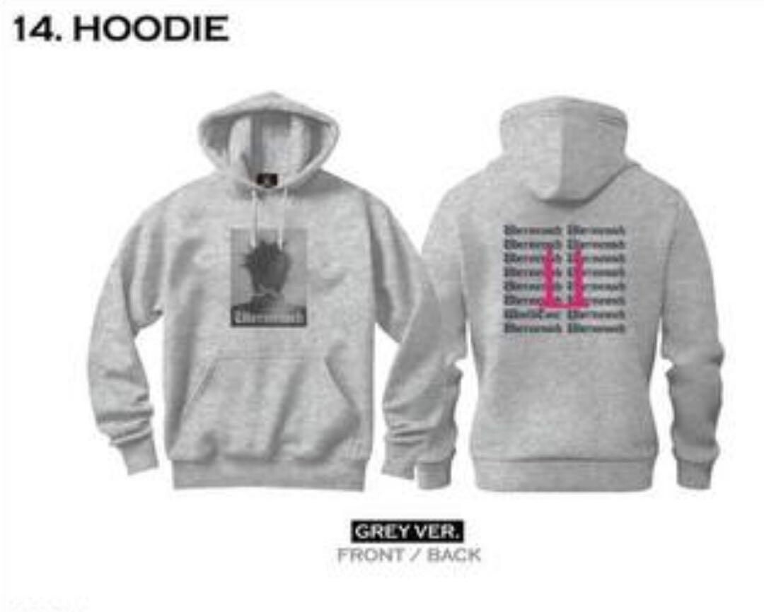 【G-DRAGON】 UBERMENSCH HOODIE グレー G-DRAGON 2025 World Tour Übermensch Official Merchandise