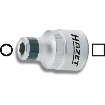 Hazet  2250-1 Bit-Adapter  1/4 Zoll Antrieb 1/4'' (6.3 mm) 23.5 mm 1 St.