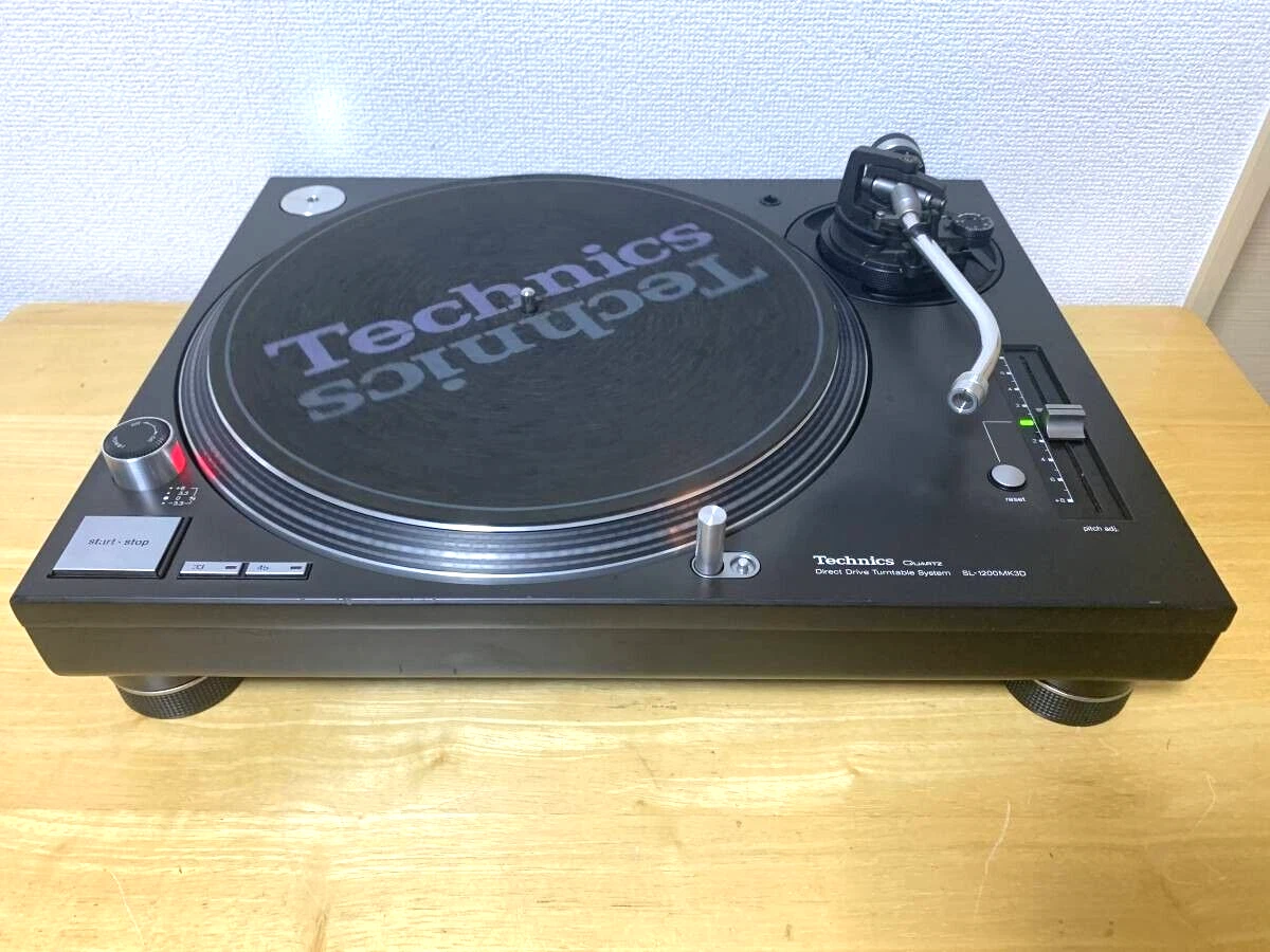 Technics SL-1200MK3D Turntable Black Record player Direct drive | eBay