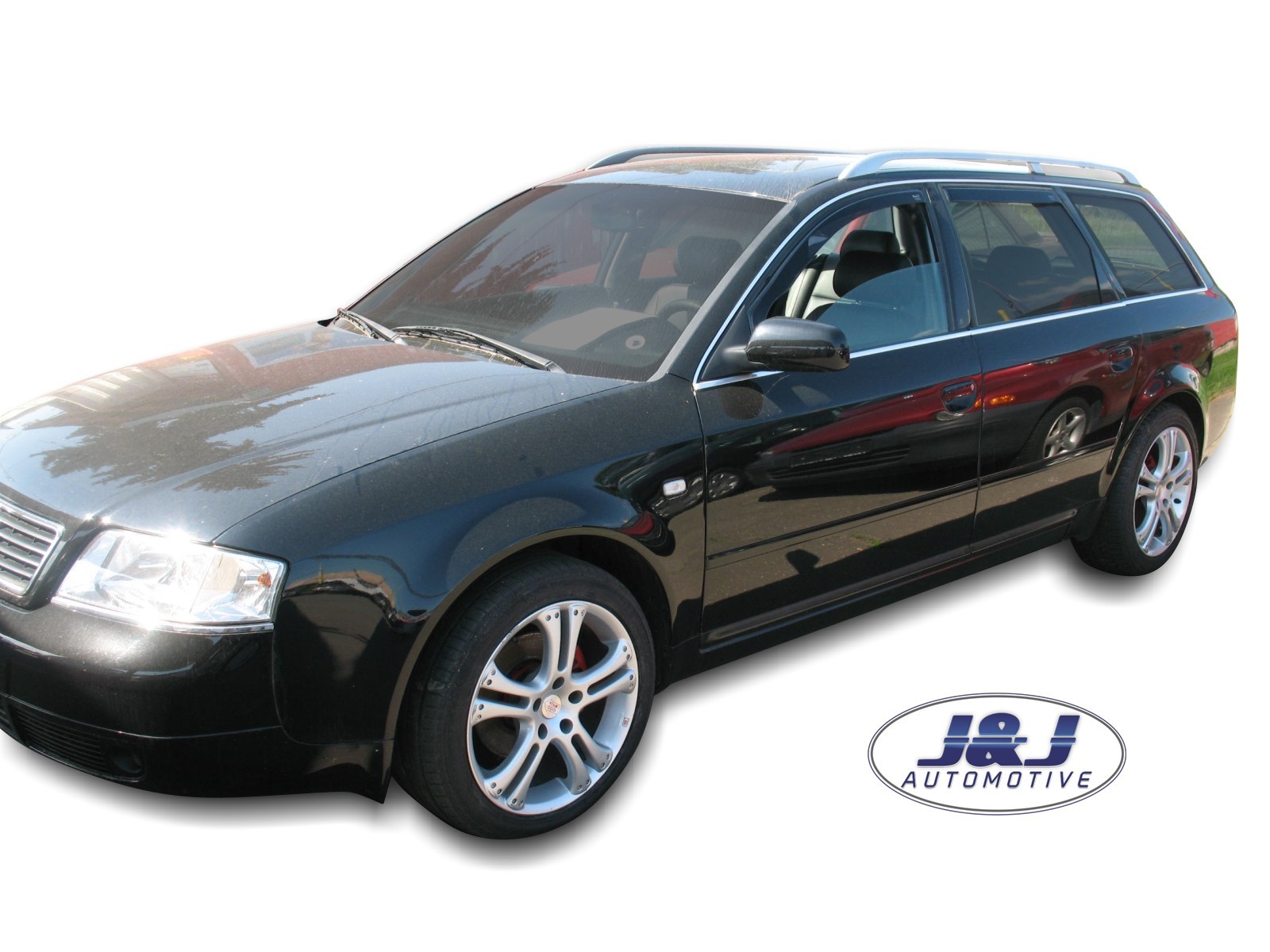 TO FIT AUDI A6 5 door Estate 19972004 wind deflectors 4pc set TINTED