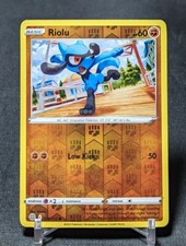 Riolu Common Reverse Holo Fighting 2022 Brilliant Stars Pokemon TCG Card 078/172