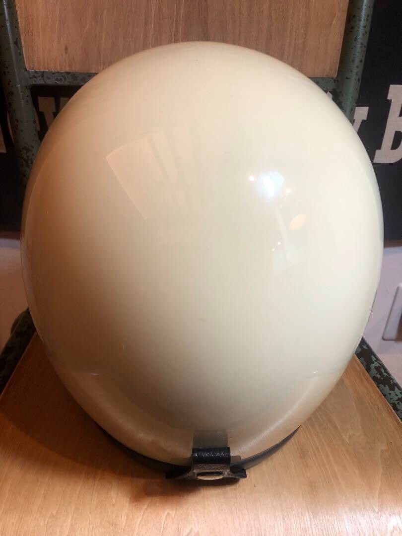 Vintage BUCO TOYS McCOY Motorcycle Jet Helmet S/M White | eBay