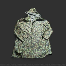 Sportmans choice frogskin poncho rain jacket size Large