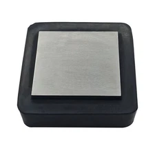 3" Steel 4" Rubber Combo Jewelry Making Metal Forming Bench Block