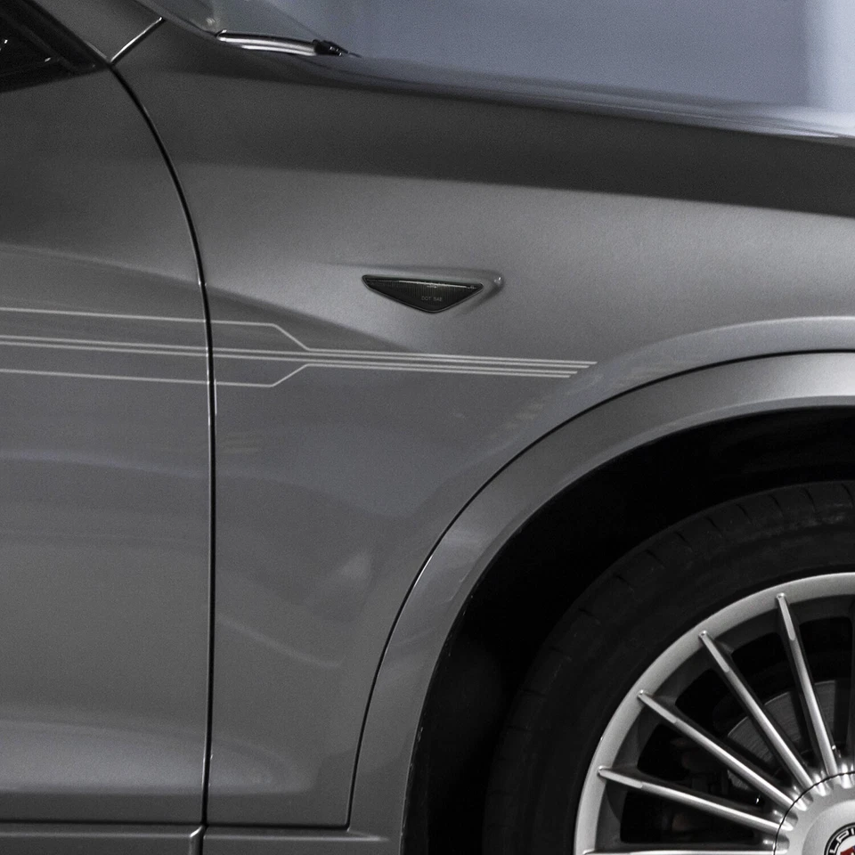 SCHWARZE LED Seitenblinker BMW X3 F25 X5 E70 X6 E71 E72 Alpina XD3 - Bild 2 von 4