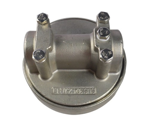Cartuchos de filtro de agua 304 SS grado alimenticio 10" L 3/4 pulgadas NPT con soporte - Imagen 6 de 21