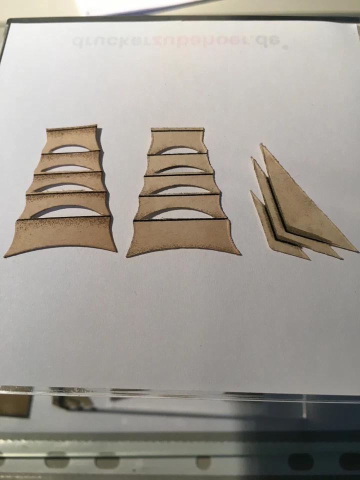 Wiking: Schiffsmodell Original Segel f."Gorch Fock" o."Horst Wessel" je Typ 2