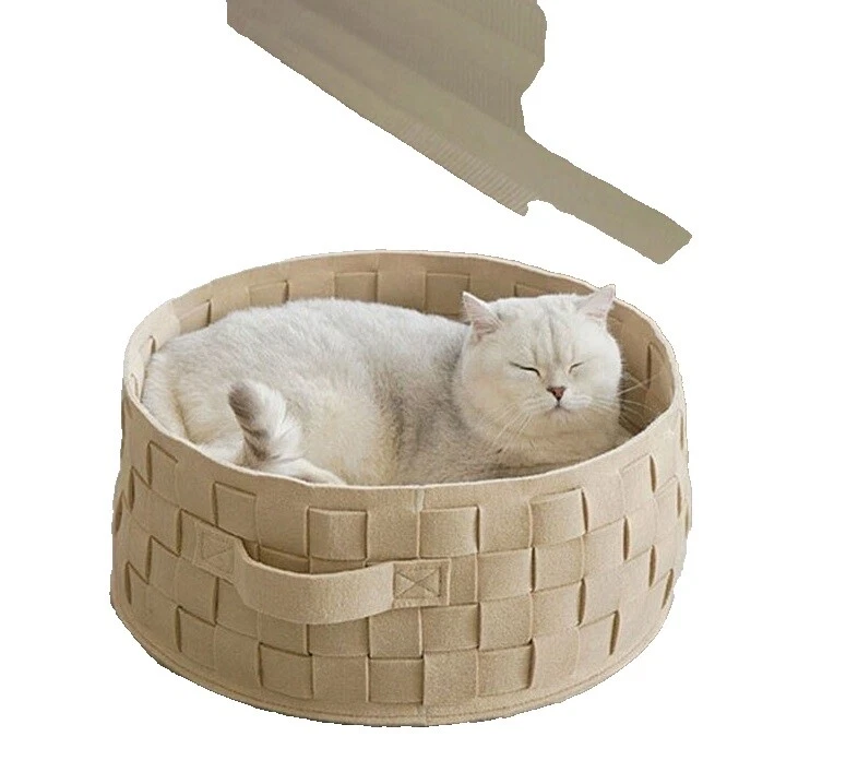 Cestas de gato de terciopelo