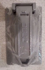 WEATHERPROOF SINGLE GANG DEVICE MOUNT COVER DUPLEX VERTICAL-BELL/HUBBELL #5146-0
