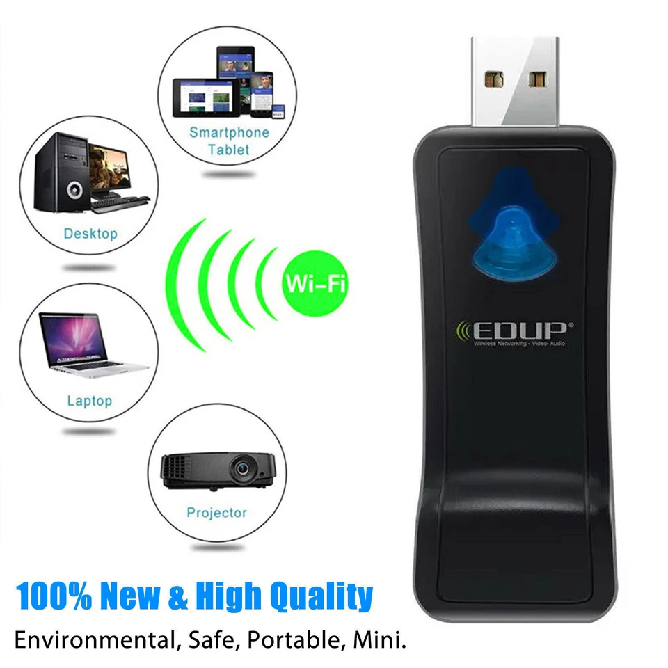 300 Mbps Wireless WiFi to RJ45 Converter Adapter Ethernet Network Bridge Dongle - Image 2 of 4