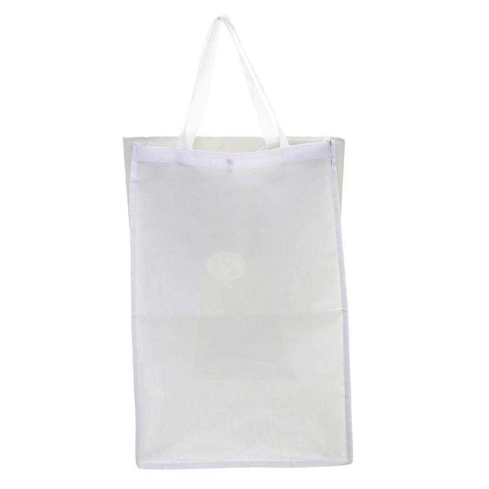 Wäschekorb Wäschesammler Wäschebox Wäschetrenner✅2-fach ✅Bambus ✅60 x 40 x 58 cm - Bild 4 von 4