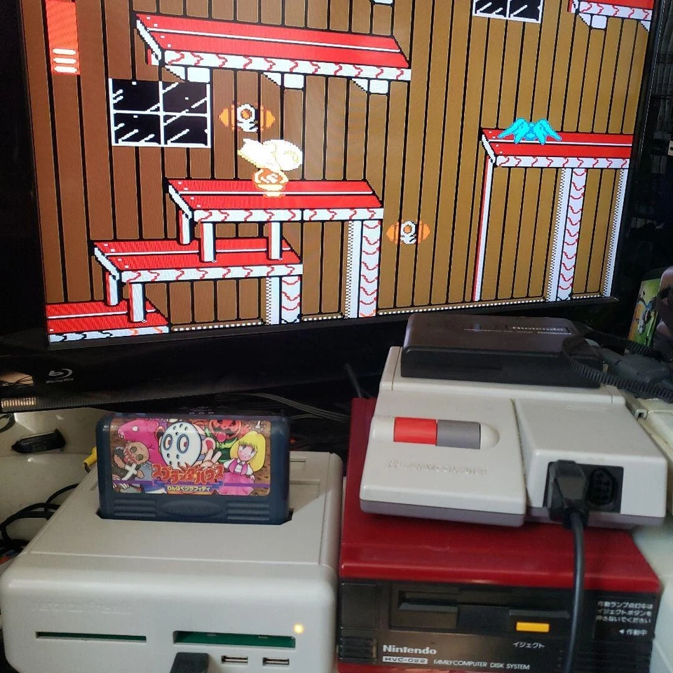 SPLATTER HOUSE Wanpaku Graffity NINTENDO FAMICOM NES FC Only Cartridge TESTED - Image 4 of 4