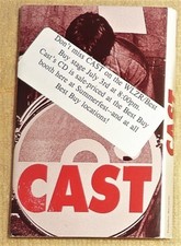 CASSETTE TAPE / PROMO GIVEN OUT AT 1996 US CONCERTS / CAST INDIE ROCK 