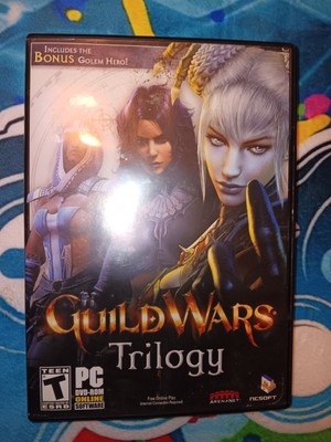 Guild Wars Trilogy 2008 PC DVD-ROM Video Game Complete in Case