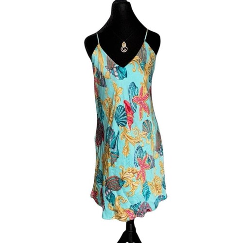 Victoria’s Secret 80s 100% Silk Nightie Set Size M/L - Picture 2 of 8