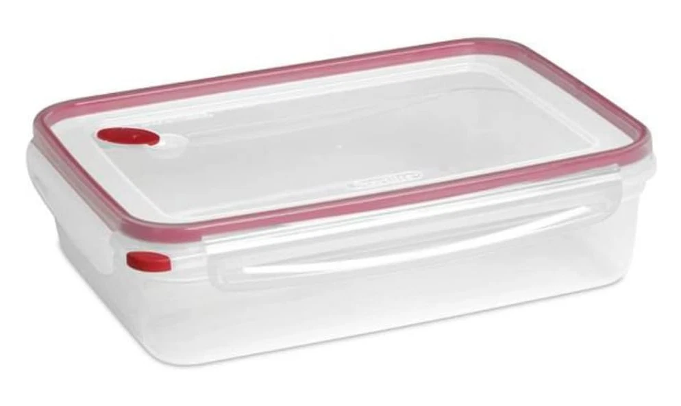 Rectangular Food Storage Container Ultra Seal Dishwasher Safe Rocket Red 16 Cup