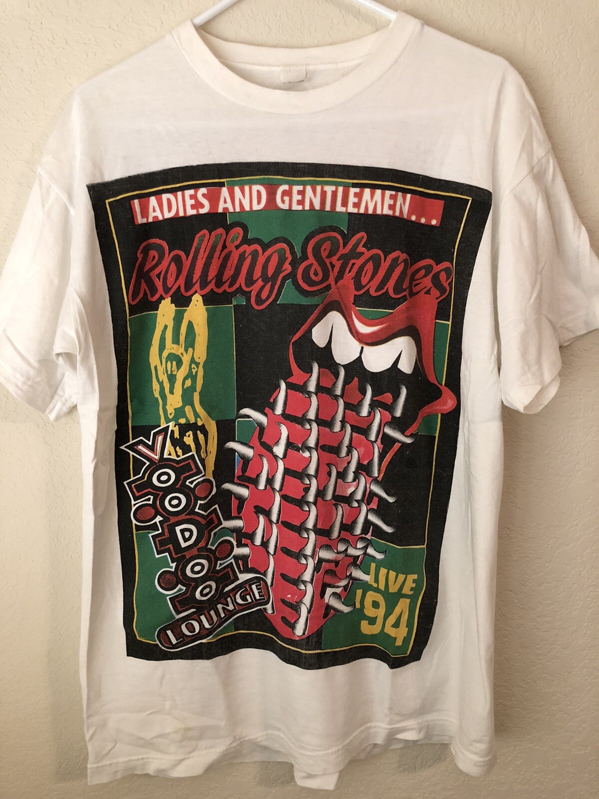 rolling stones voodoo lounge tour shirt